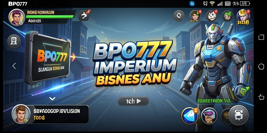 Tampilan gameplay BPO777 yang seru dan menantang.