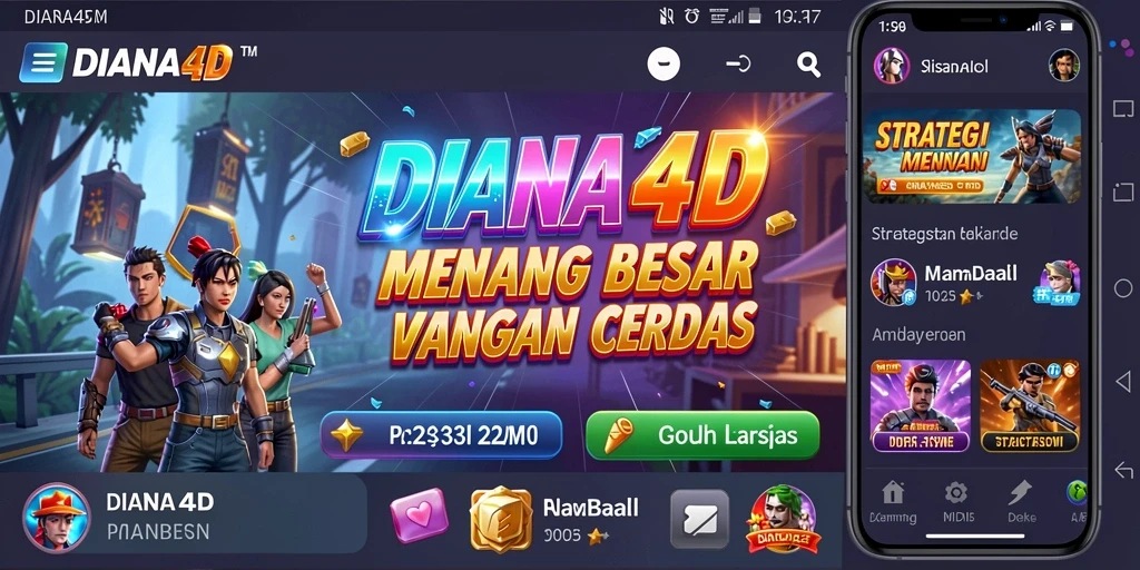 Tampilan gameplay <strong>DIANA4D</strong> yang menegangkan dan penuh strategi.