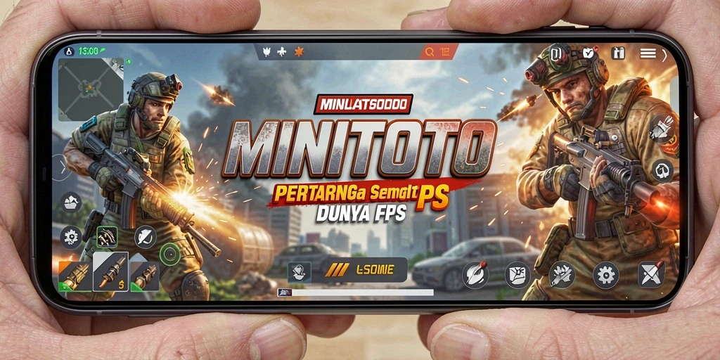 Gameplay MINITOTO yang intens dan seru saat bertarung di battlefield.