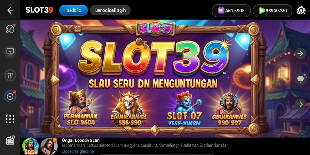 Tampilan gameplay SLOT39 yang menawan dan mengasyikkan.
